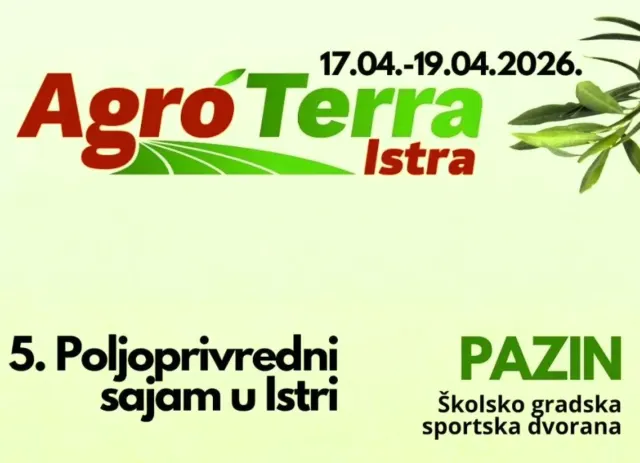 Najava sajma Agro Terra Istra 2026 u Pazinu