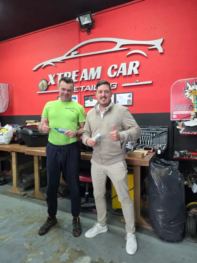 Predstavnici Vosgesa i Xtream detailing studija u Pazinu